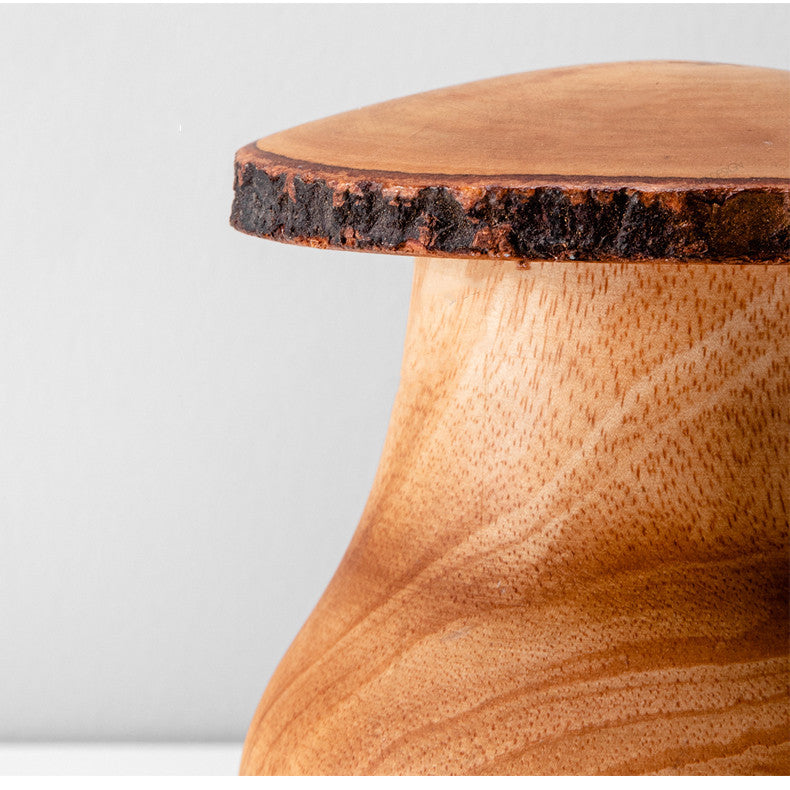 Mushroom Wood Ornaments - Decorative Figurines