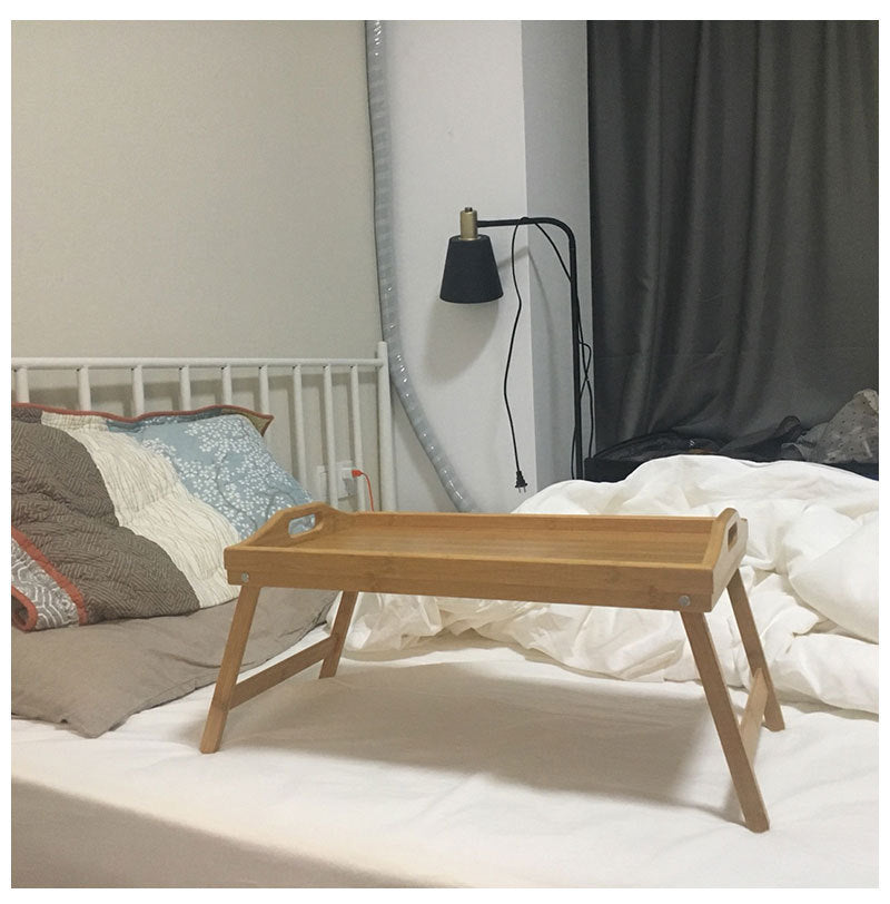 Wood Laptop Bed Table Tray - Portable Dinner Plate