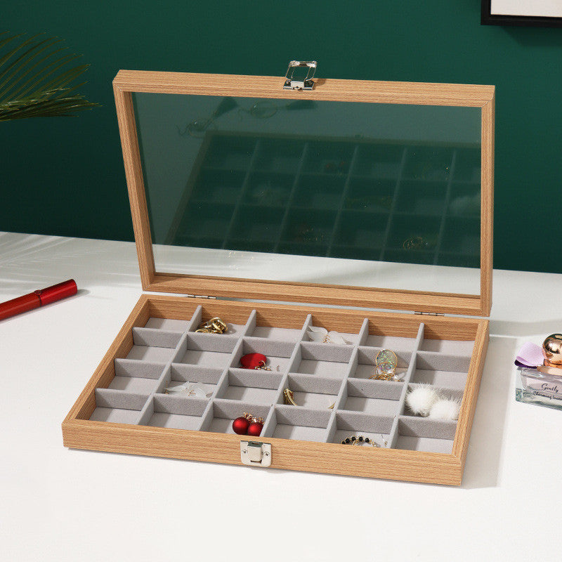Rosewood Jewelry Box - Wooden Organizer Case