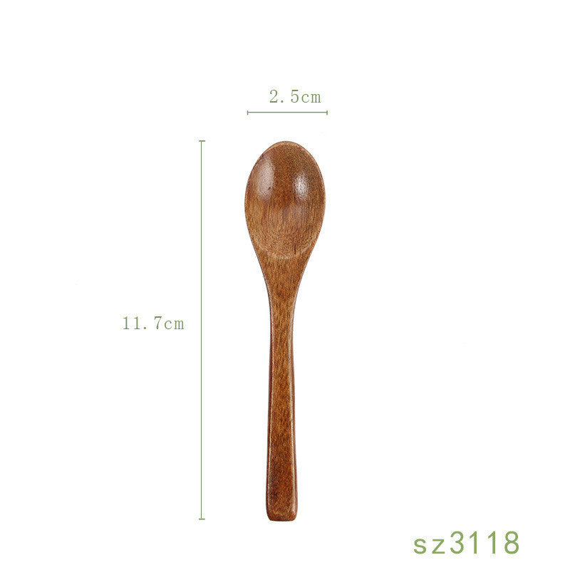 Japanese Wood Honey Spoon - Syrup Dipper