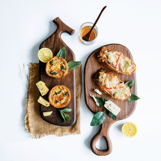 Black Walnut Chopping Board - Whole Wood Breadboard