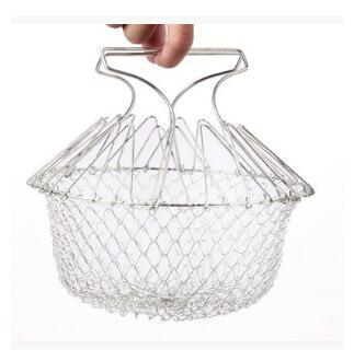 Stainless Steel Deep Fry Basket - Multi-Function