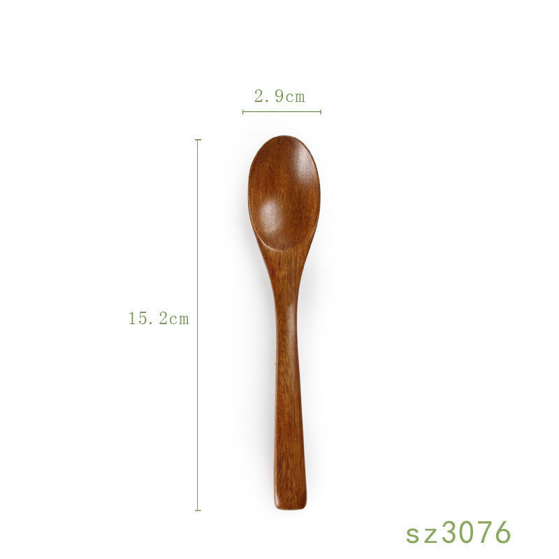 Japanese Wood Honey Spoon - Syrup Dipper