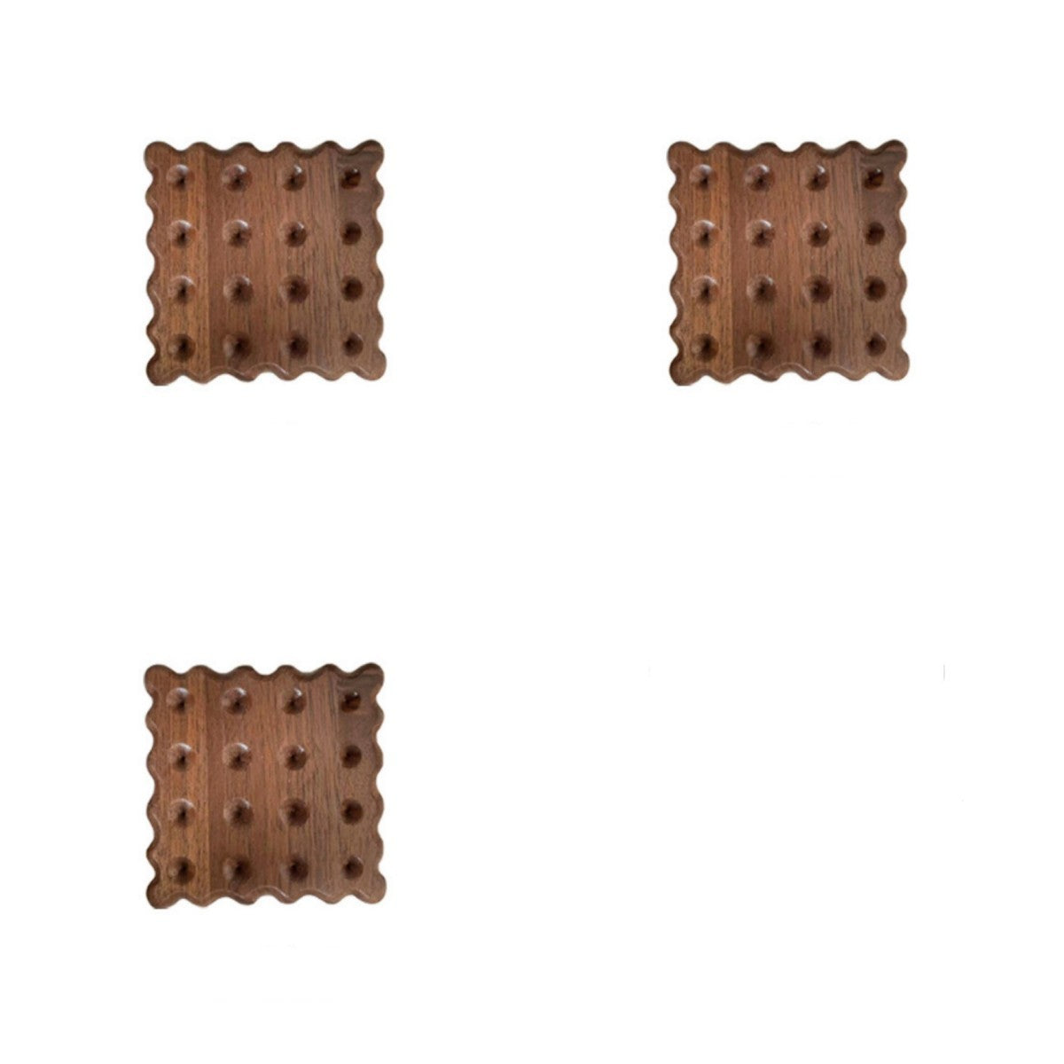 Wood Coaster Set - Wooden Placemats & Potholders
