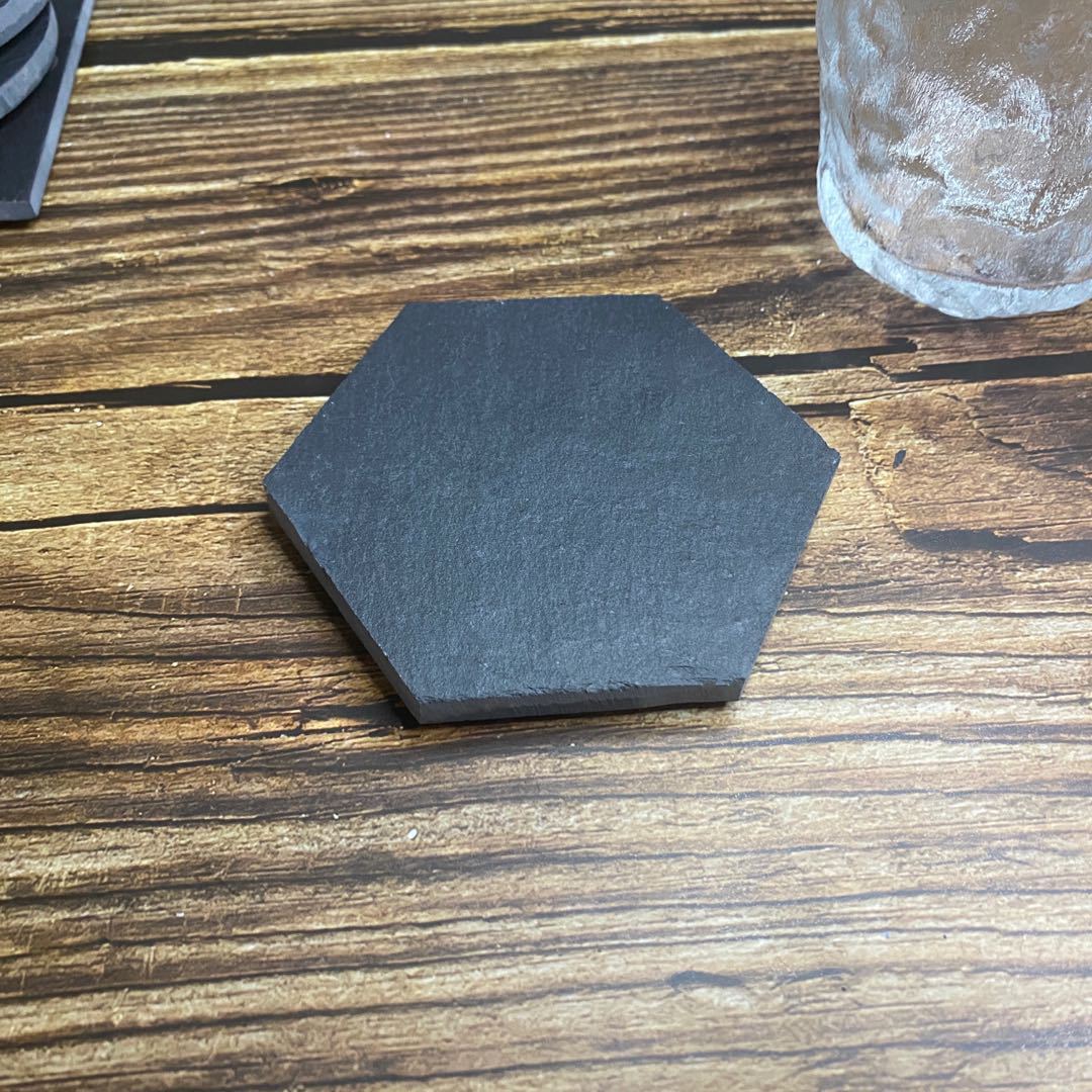 Rock Coaster Set - Natural Round Stone Teacup Mats