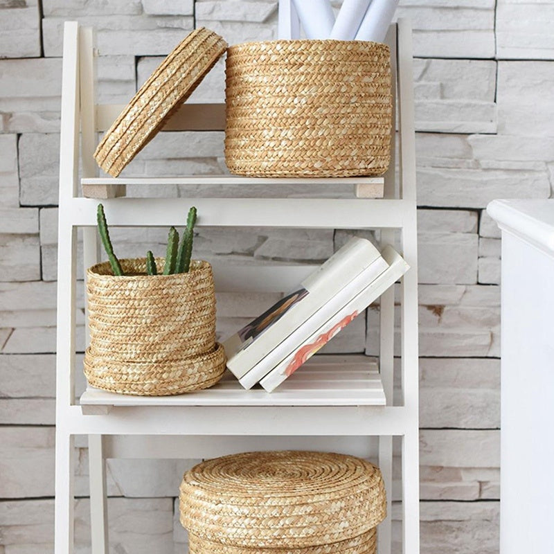 Woven Storage Basket - Versatile Home Organizer