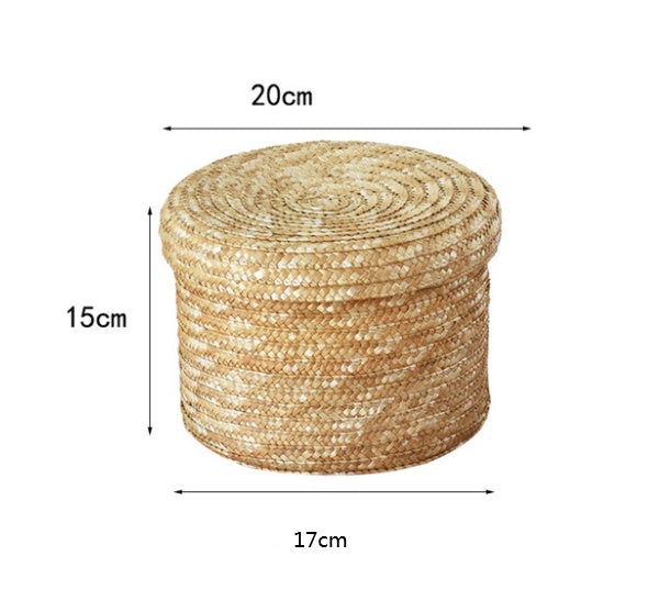 Woven Storage Basket - Versatile Home Organizer