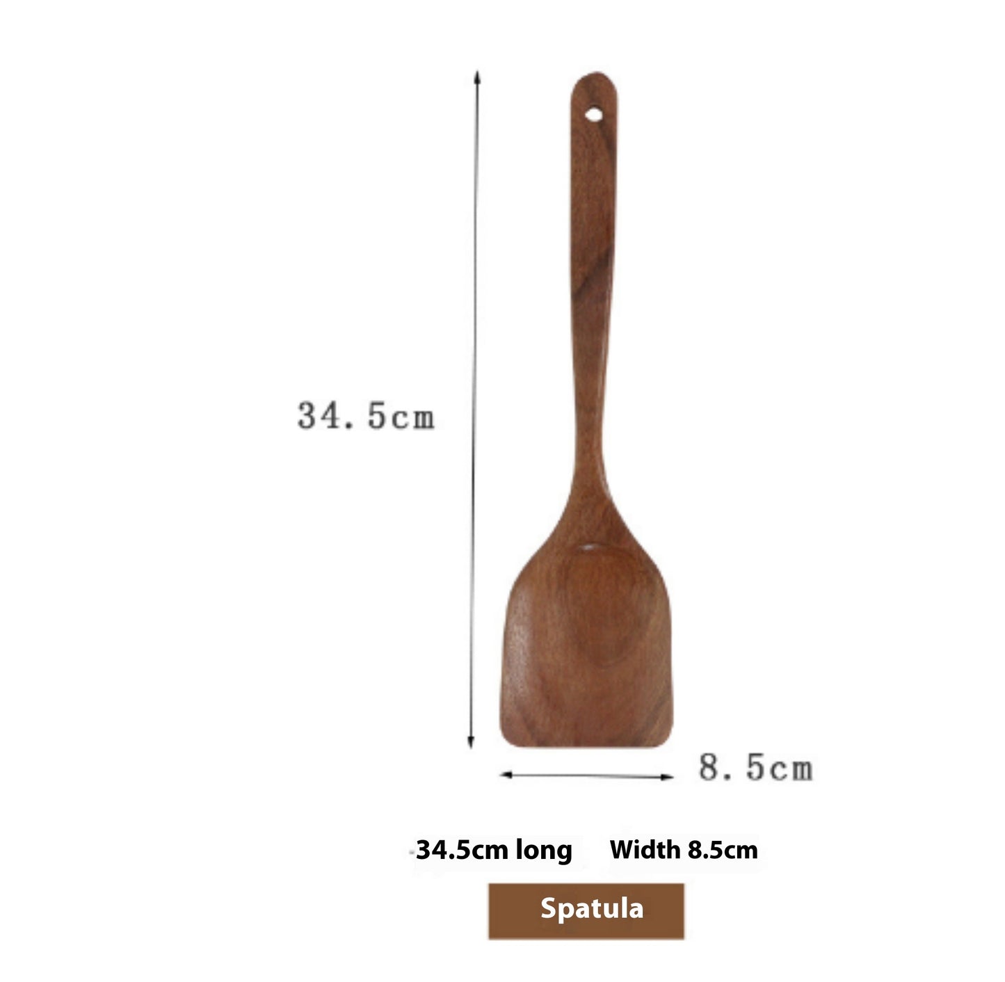 Teak Wood Tableware Set - Spoon, Ladle, Turner