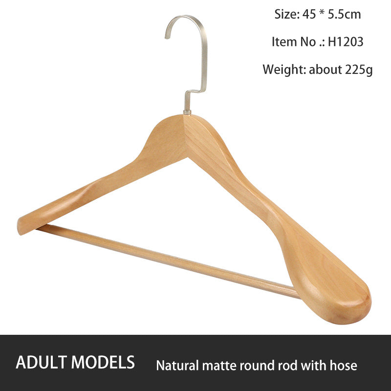 Wood Hangers - Premium Coat Hangers