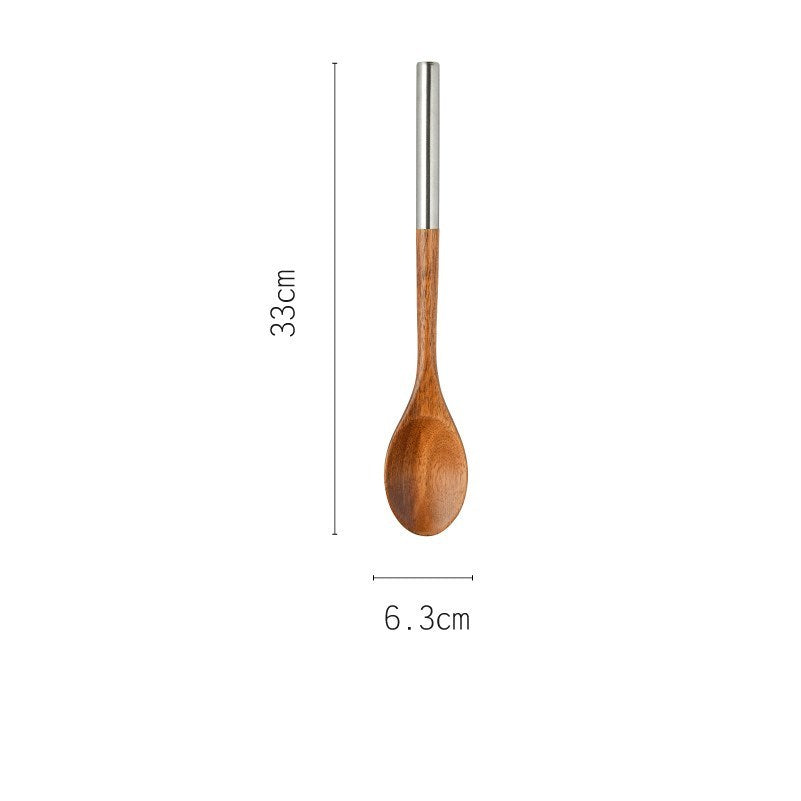 Beech Wood Kitchen Spatula - Non-Stick Safe