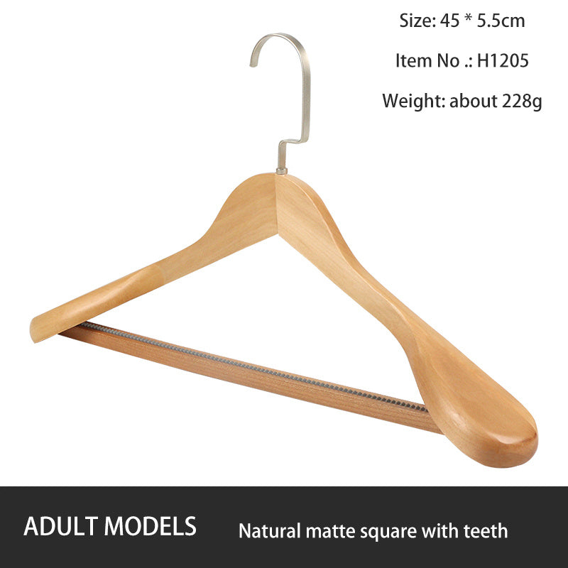 Wood Hangers - Premium Coat Hangers