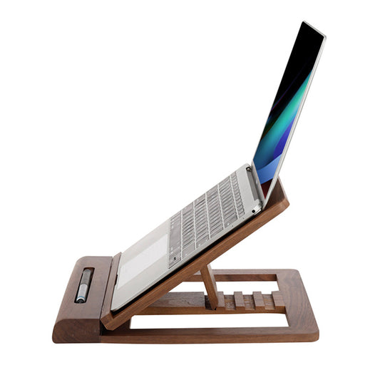 Wood Foldable Laptop Stand - Portable Desk Holder