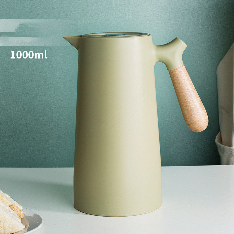 Nordic Stainless Kettle - Wood Handle Large Capacity
