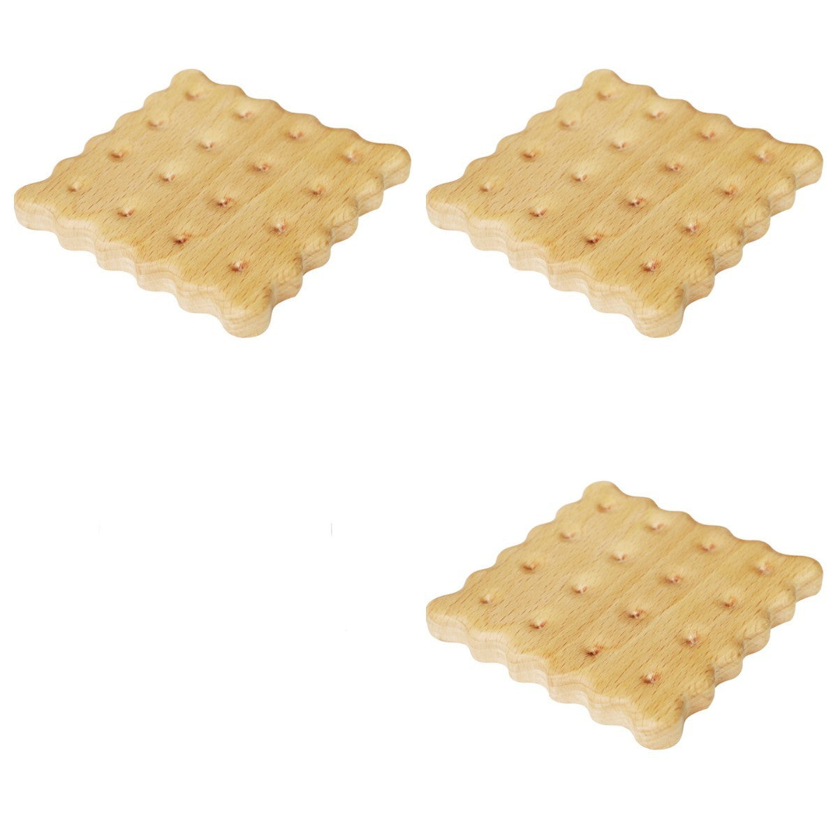Wood Coaster Set - Wooden Placemats & Potholders