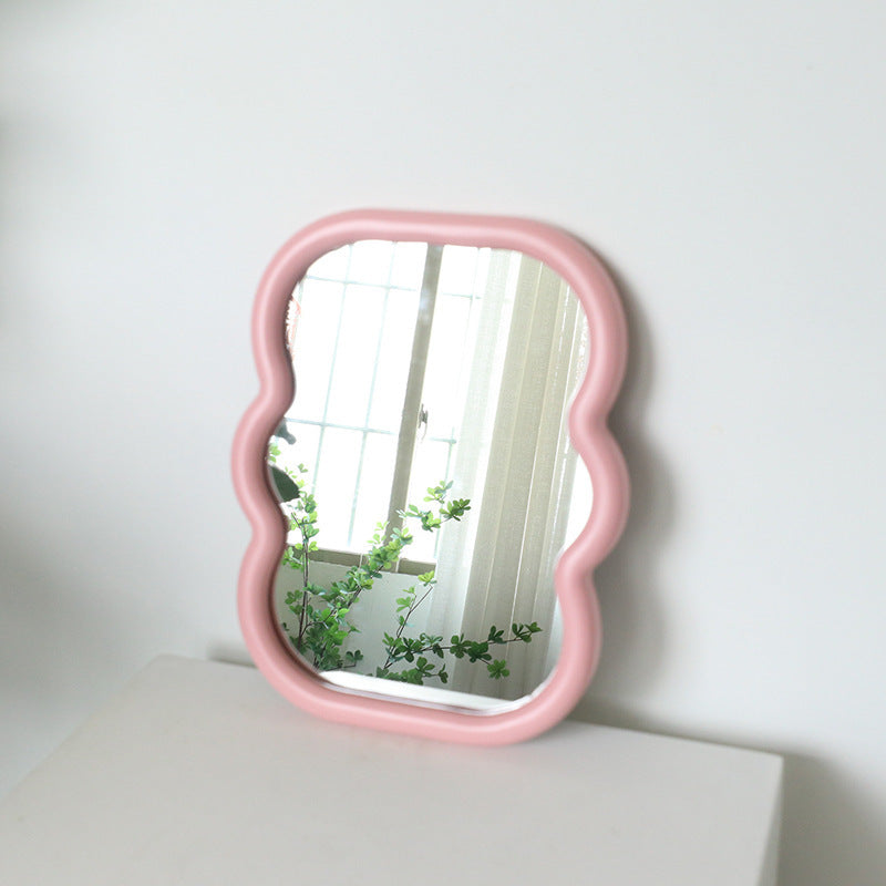 Wood Makeup Mirror - Vanity Mirror