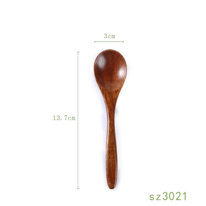 Japanese Wood Honey Spoon - Syrup Dipper