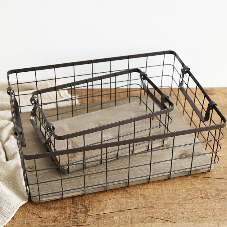 Japanese Iron Storage Box - Metal Container for Home
