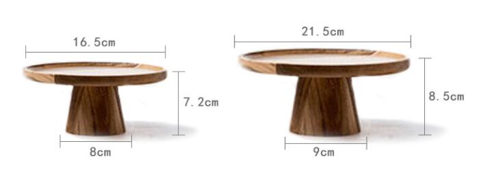 Japanese Wood Fruit Tray - Decorative Serving Platter
