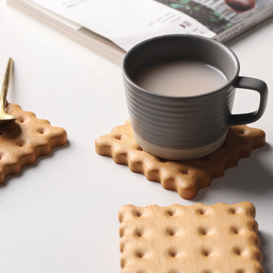 Wood Coaster Set - Wooden Placemats & Potholders
