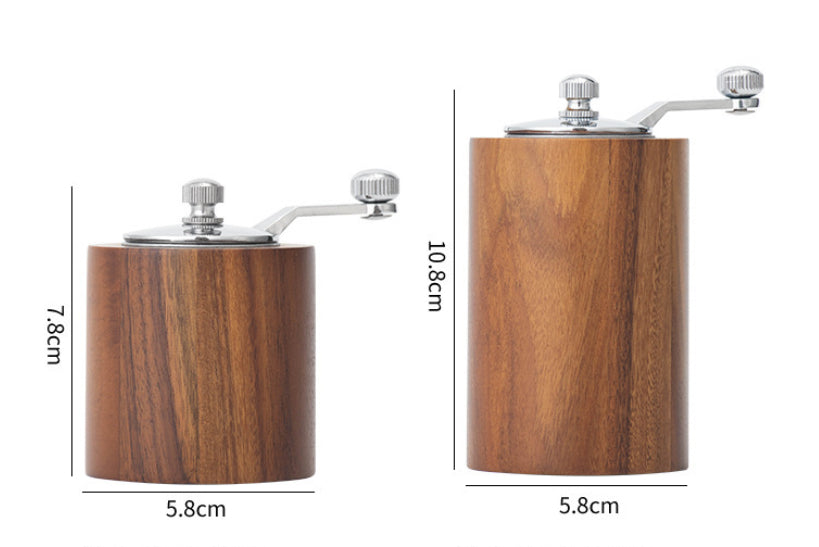 Wood Pepper Mill with Prickly Ash - Salt/Pepper Grinder