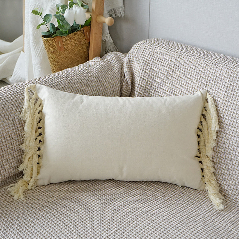 Boho Tufted Pillowcase - Ethnic Decorative Cover