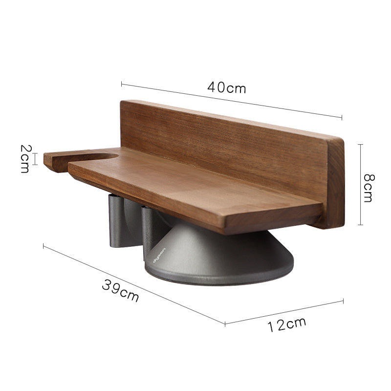 Wood Bathroom Storage Rack - Wall Mounted Shelves