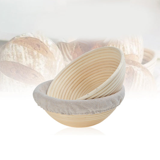 Rattan Bread Basket - Natural Handwoven Serving