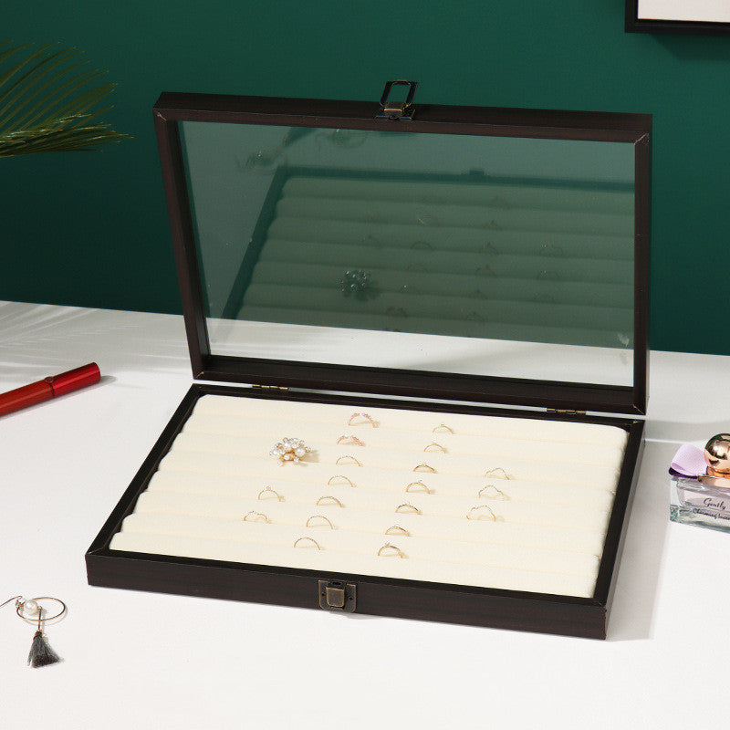 Rosewood Jewelry Box - Wooden Organizer Case