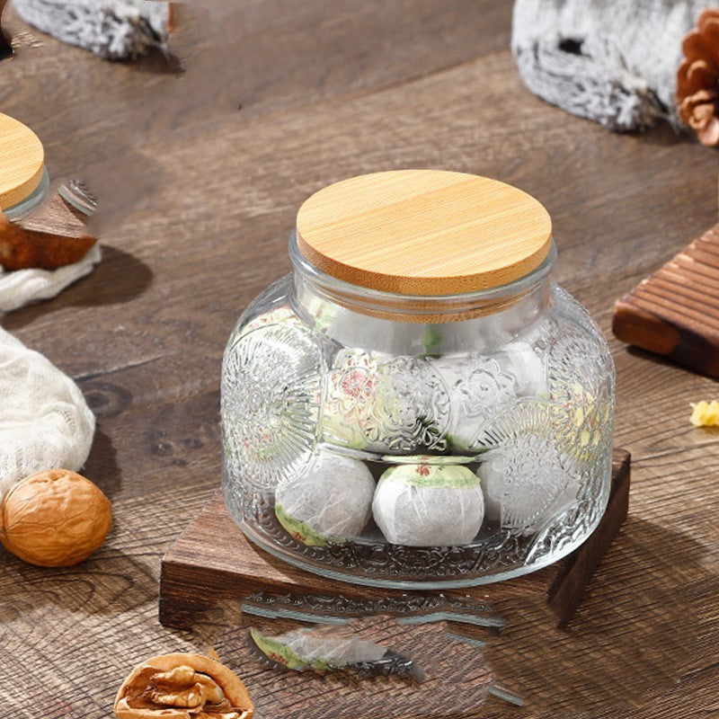 Airtight Glass Storage Jar - Food Storage