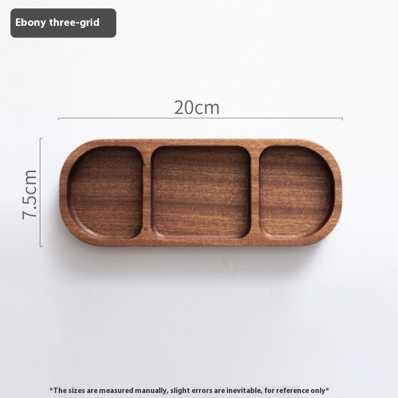 Japanese Wood Side Plate - Small Serving Dish