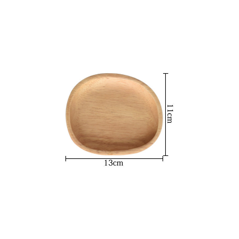 Wood Tea Plate - Simple Serving Tray