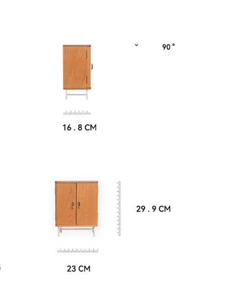 Cherry Wood Jewelry Box - Large Capacity Organizer