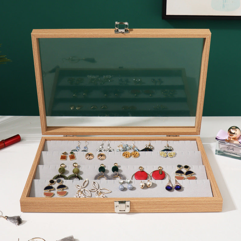 Rosewood Jewelry Box - Wooden Organizer Case