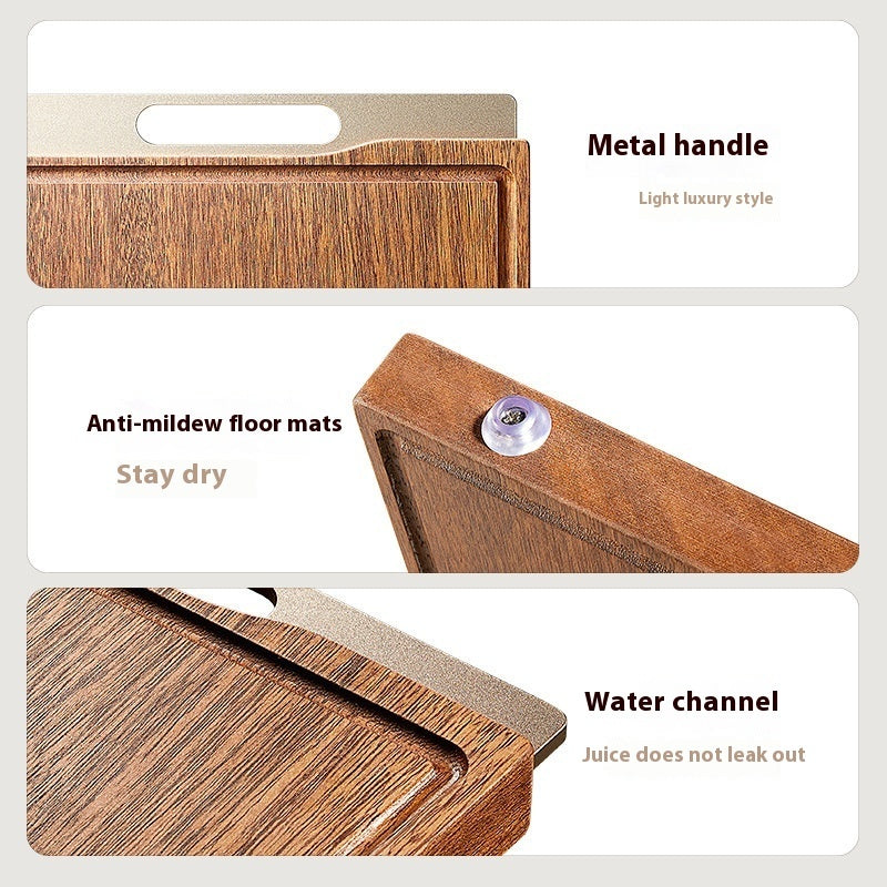Anti-Mildew/Bacterial Wood Cutting Board - Hygienic
