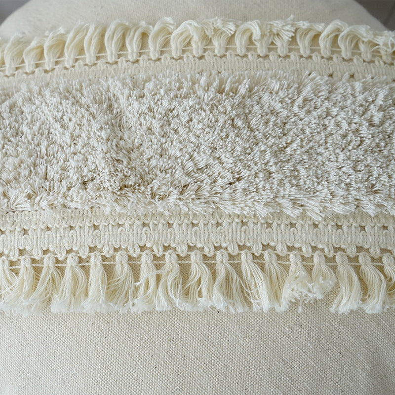 Boho Tufted Pillowcase - Ethnic Decorative Cover