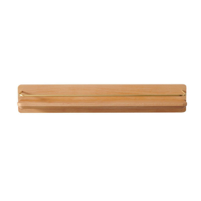 Wood Bathroom Shelf - Wall Mounted
