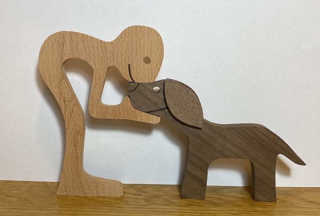 DIY Wood Figurine Sculpture - Unfinished Craft
