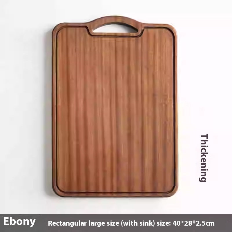 Wood Cutting Board - Durable Kitchen Chopping Block