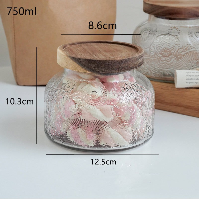 Airtight Glass Storage Jar - Food Storage