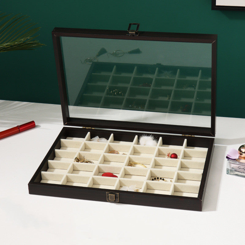 Rosewood Jewelry Box - Wooden Organizer Case