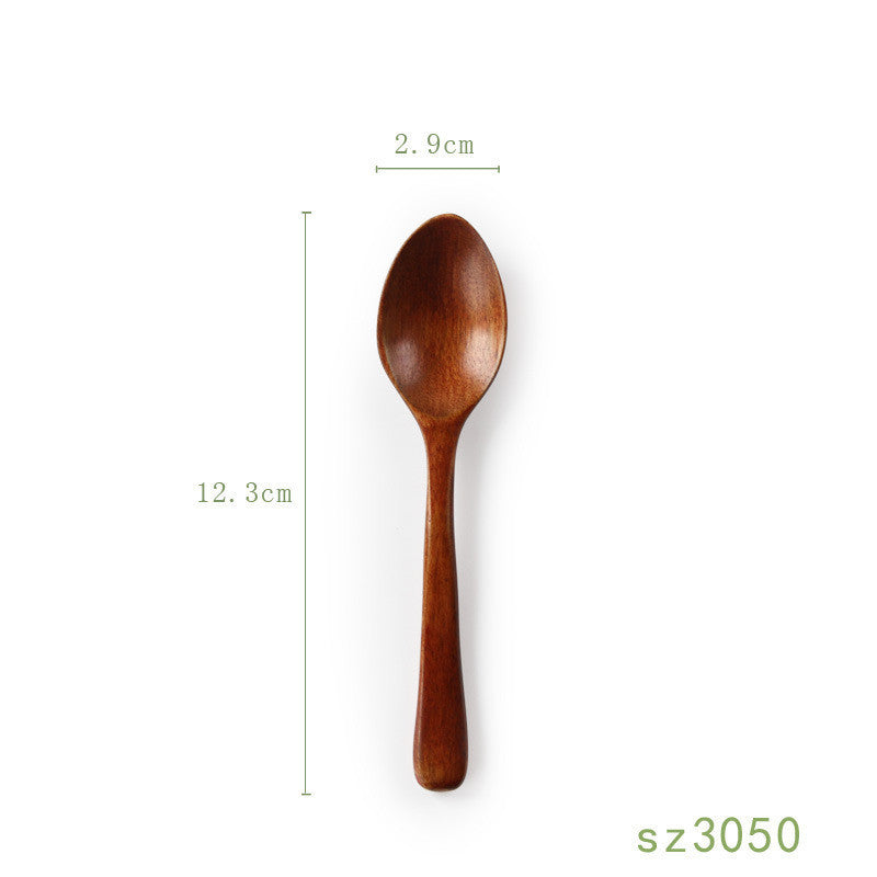 Japanese Wood Honey Spoon - Syrup Dipper