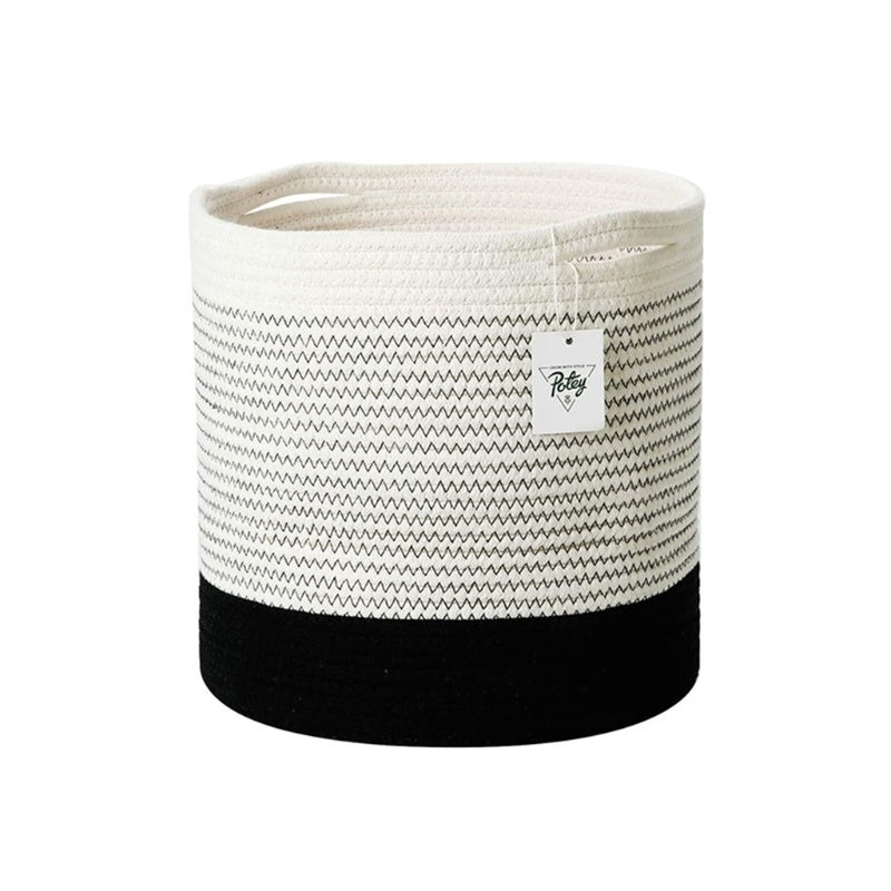 Woven Dirty Clothes Basket - Home Decor Hamper