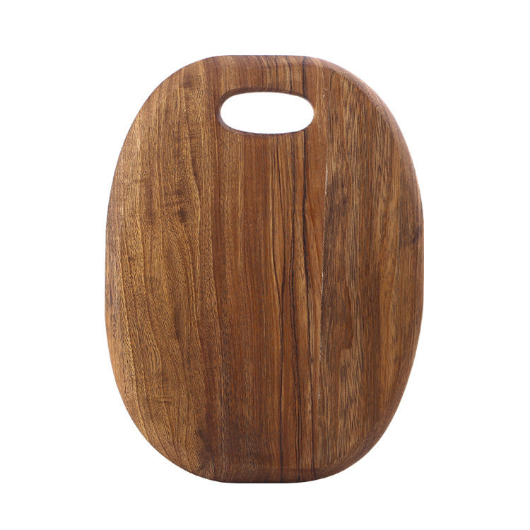 Zebra Wood Cutting Board - Round Patterned