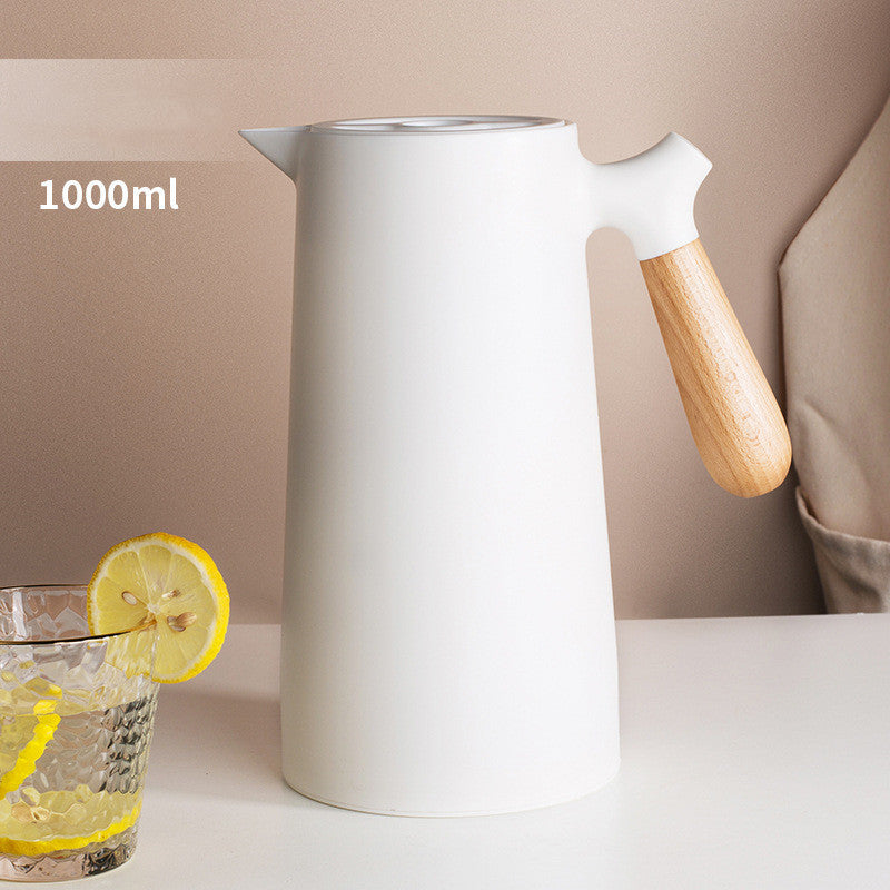 Nordic Stainless Kettle - Wood Handle Large Capacity
