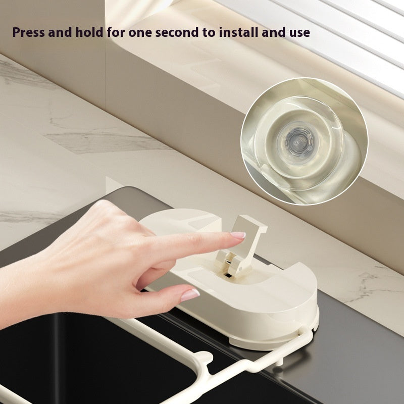 Suction Cup Sink Filter - Foldable Drain Stopper