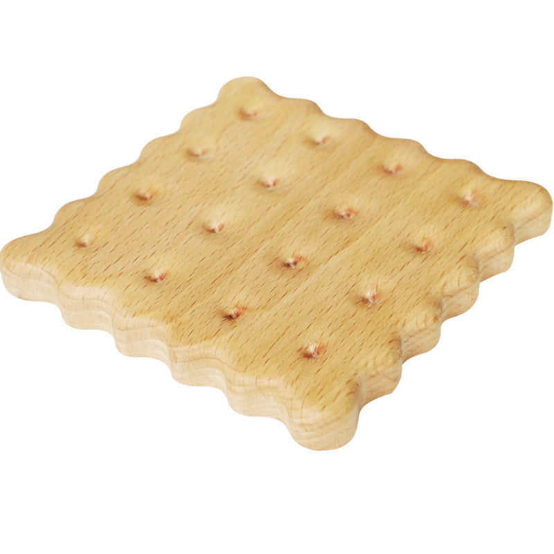 Wood Coaster Set - Wooden Placemats & Potholders