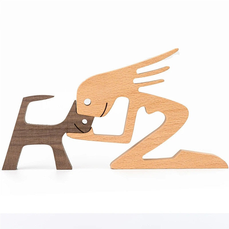 DIY Wood Figurine Sculpture - Unfinished Craft