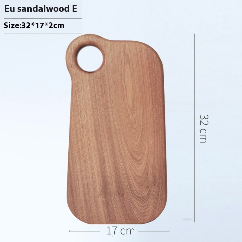 Wood Cutting Board - Durable Kitchen Chopping Block