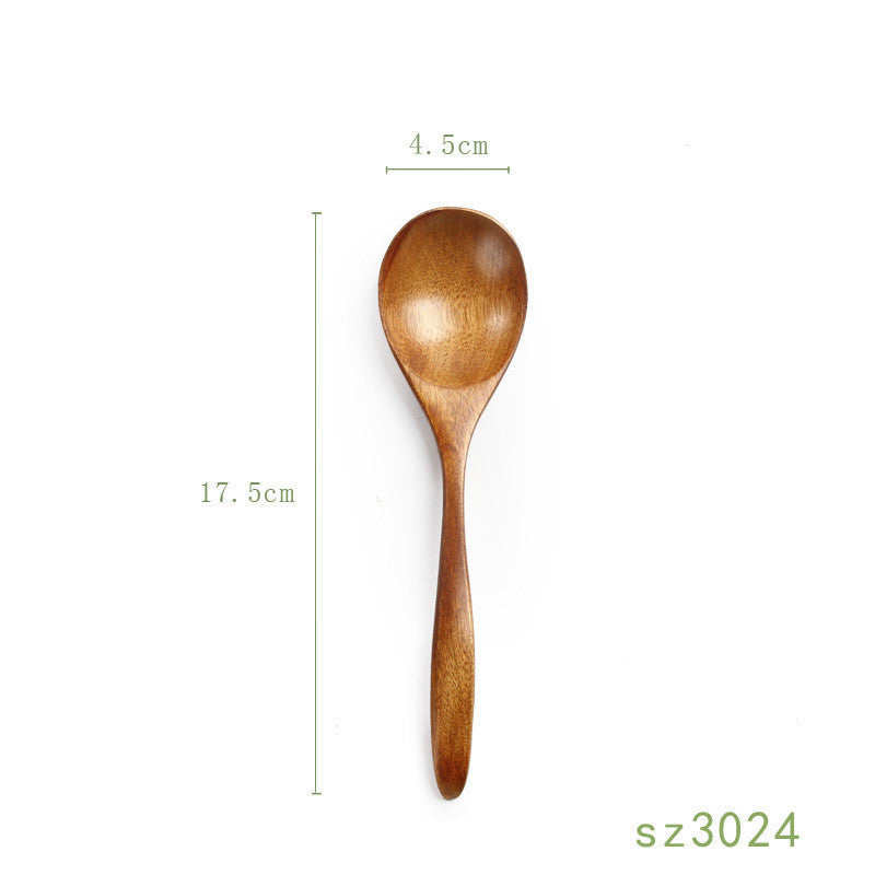 Japanese Wood Honey Spoon - Syrup Dipper