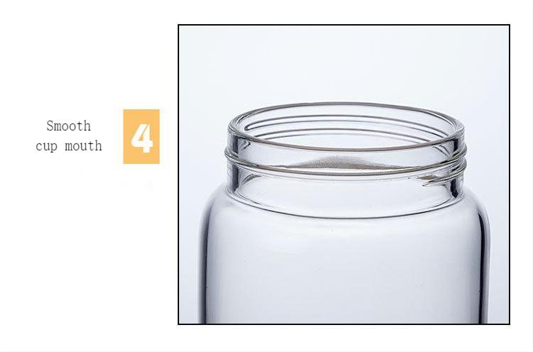 Glass Jam Jar with Wood Lid - Airtight Food Storage